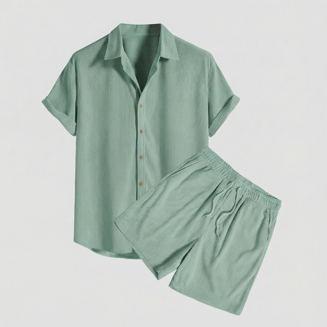 Men's Corduroy 2-Piece Outfit Set