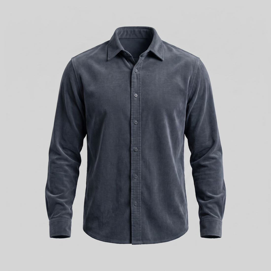 Men's Corduroy Long Sleeve Casual Shirt
