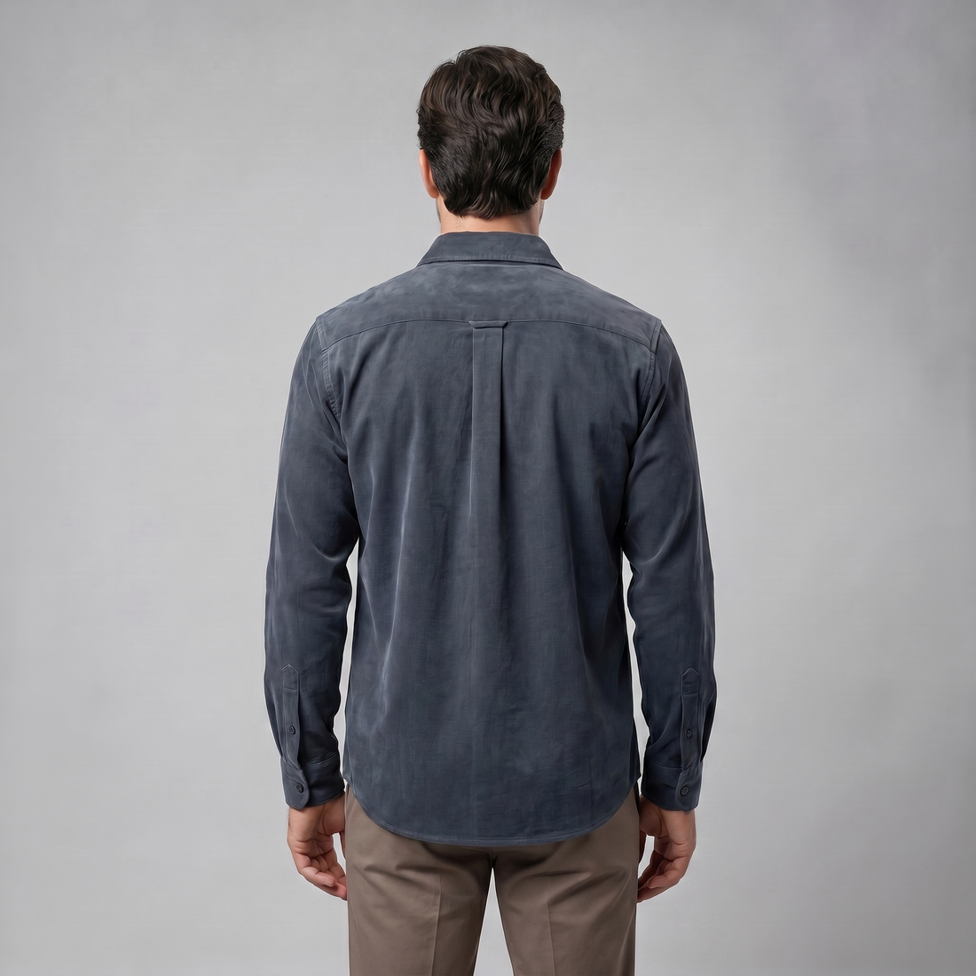 Men's Corduroy Long Sleeve Casual Shirt