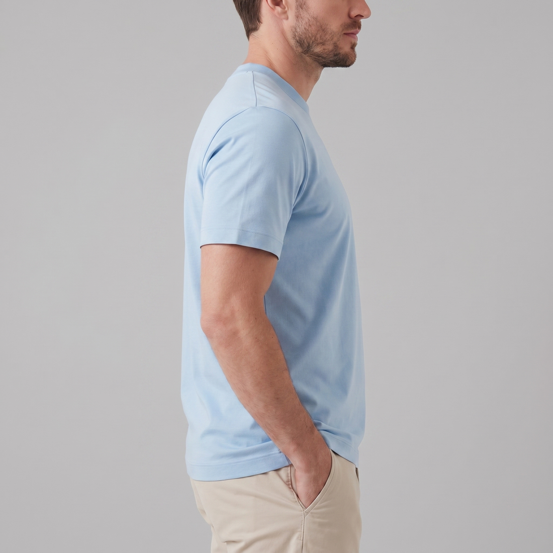 Men's Cotton Crew Neck T-Shirt
