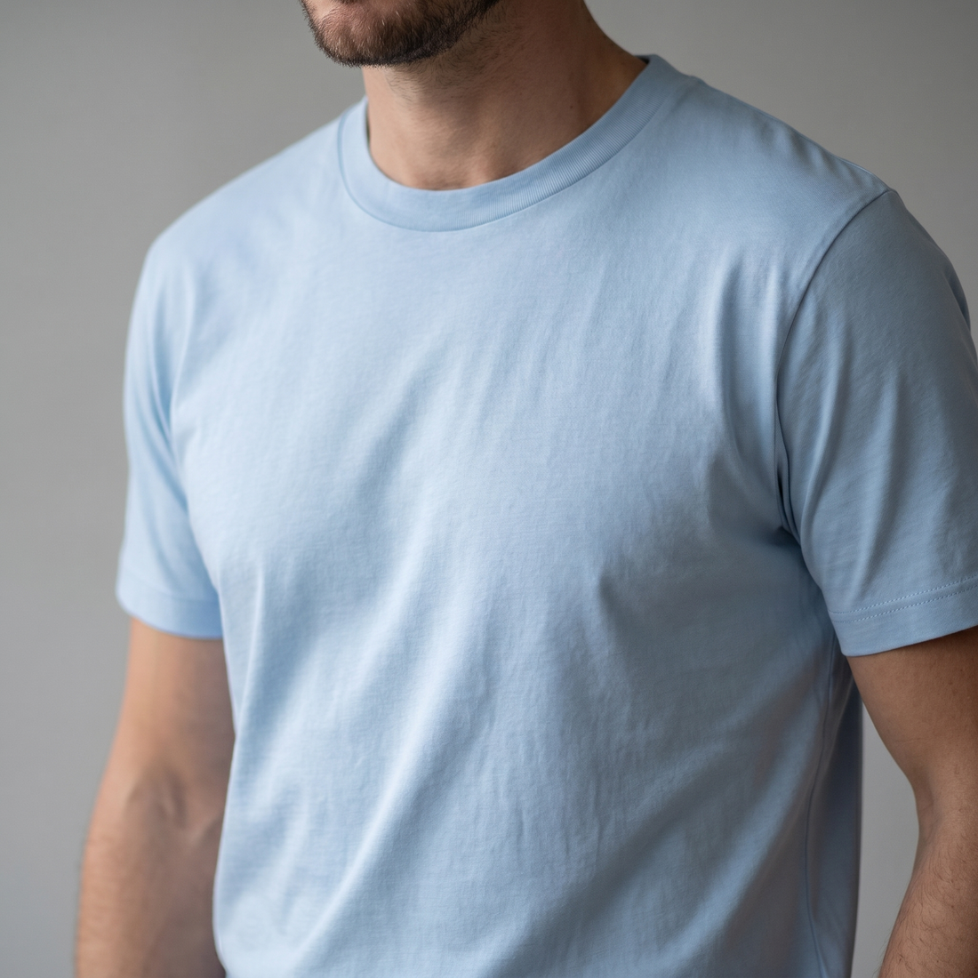Men's Cotton Crew Neck T-Shirt