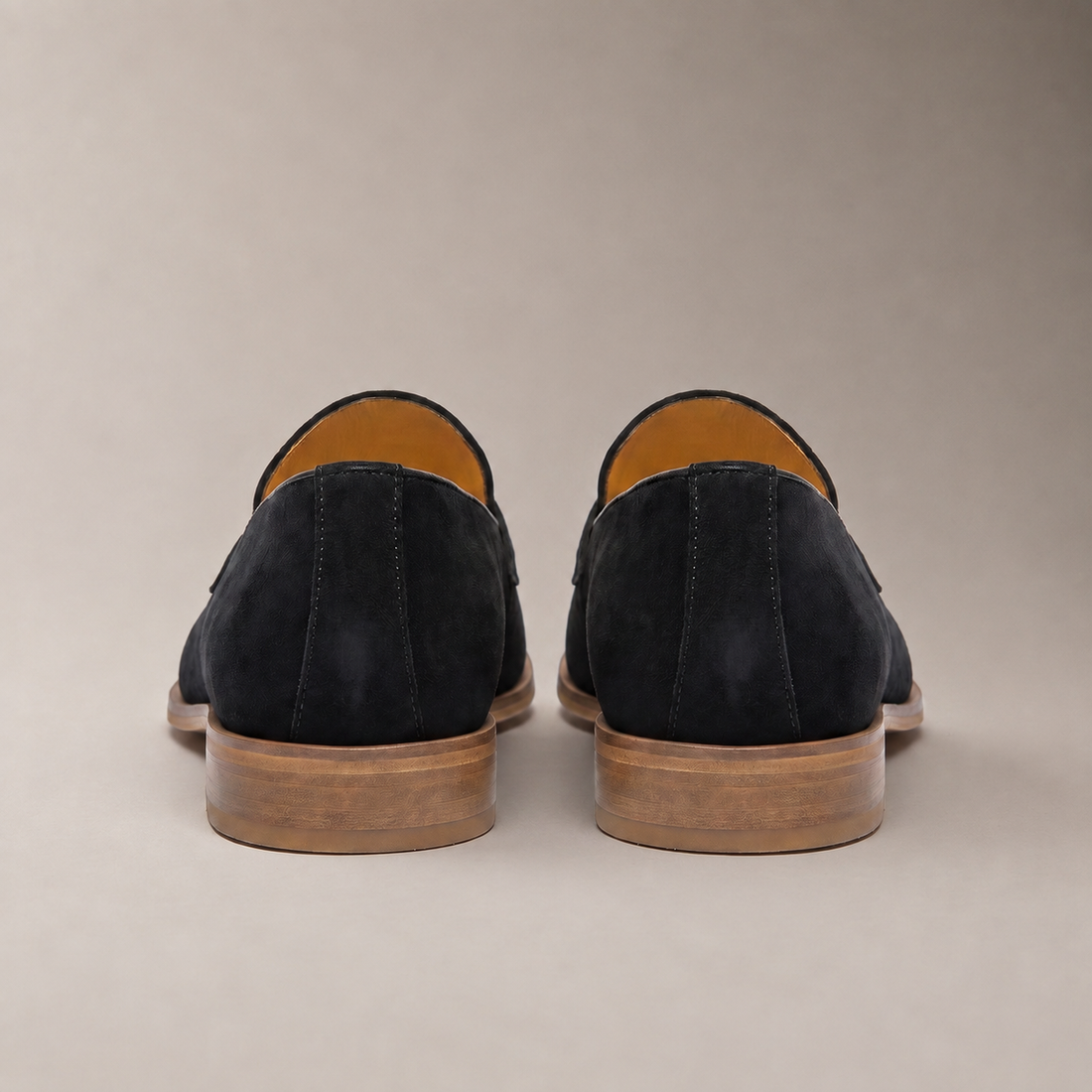 Men's Cowhide Suede Penny Loafers