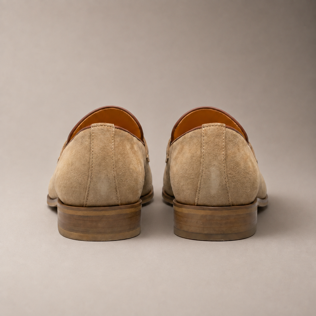 Men's Cowhide Suede Penny Loafers