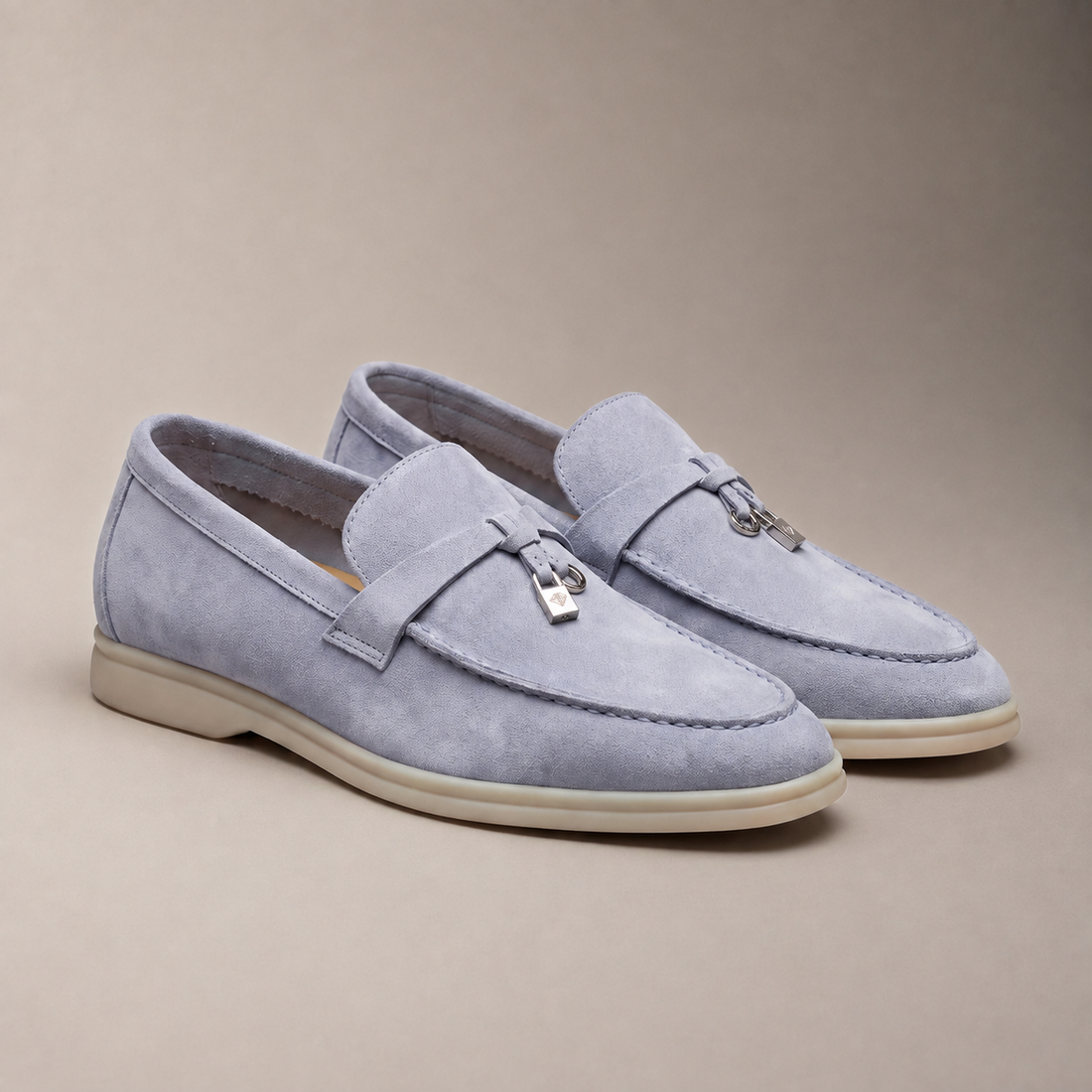 Men's Cowhide Suede Tassel Loafers