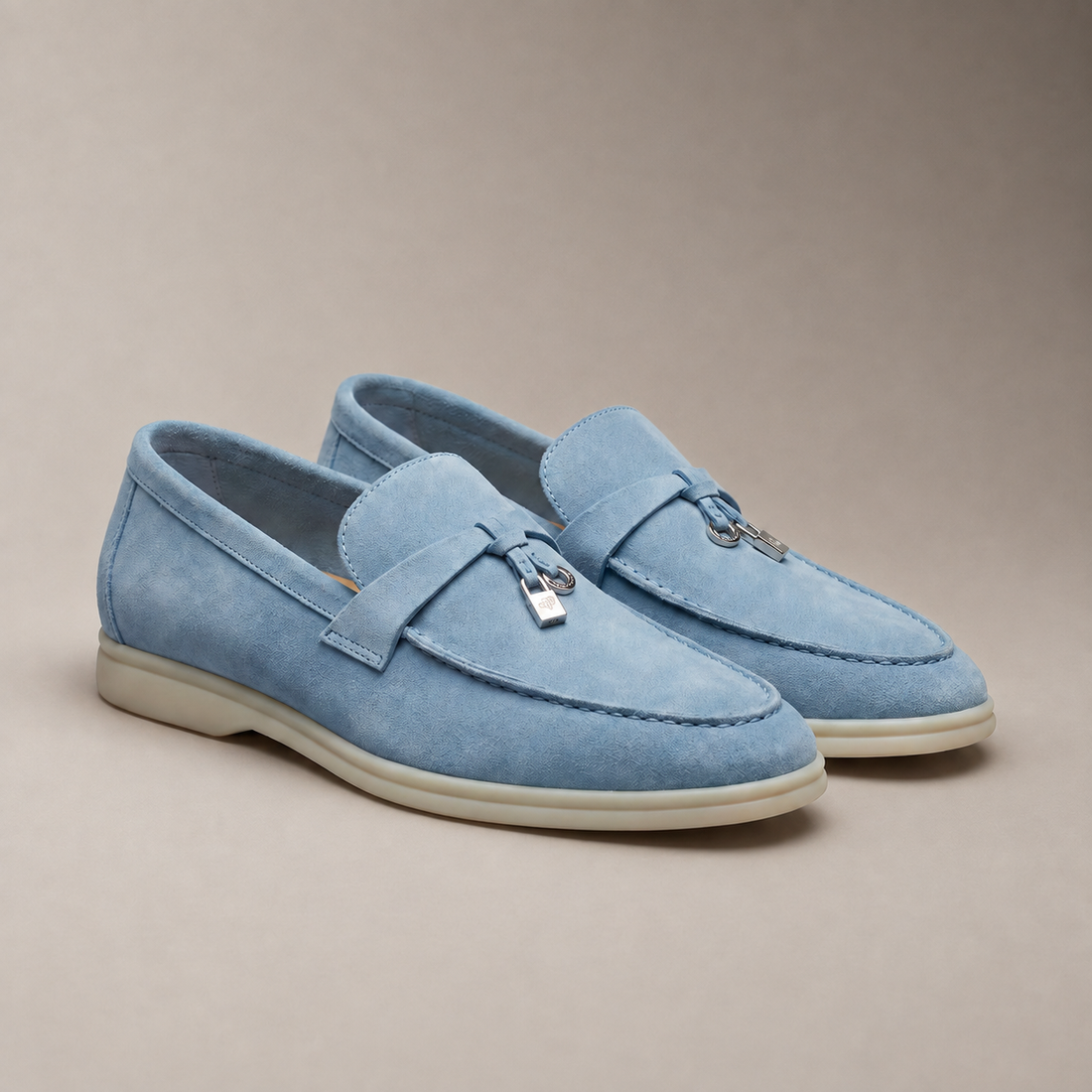 Men's Cowhide Suede Tassel Loafers