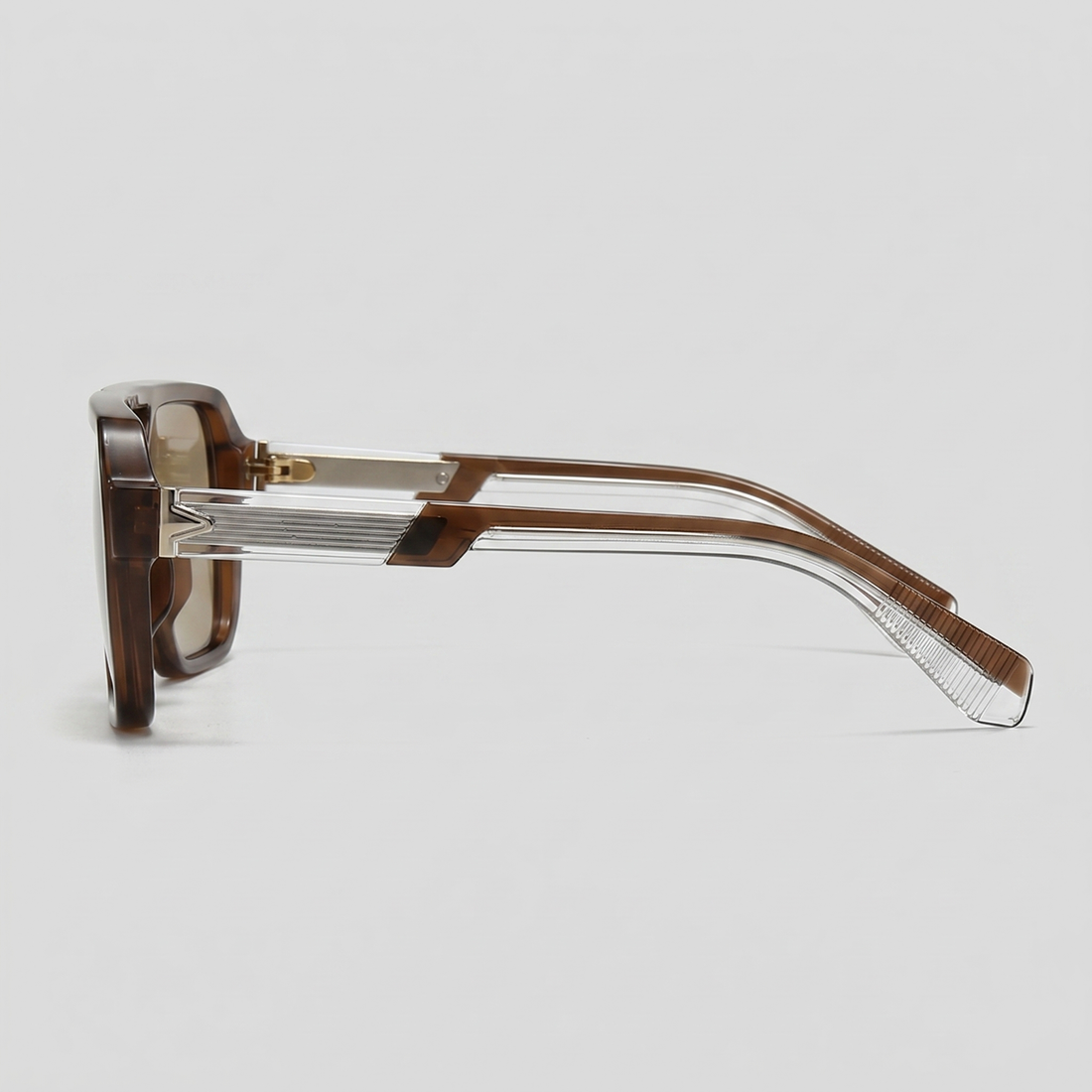 Men's Double-Bridge Aviator Sunglasses