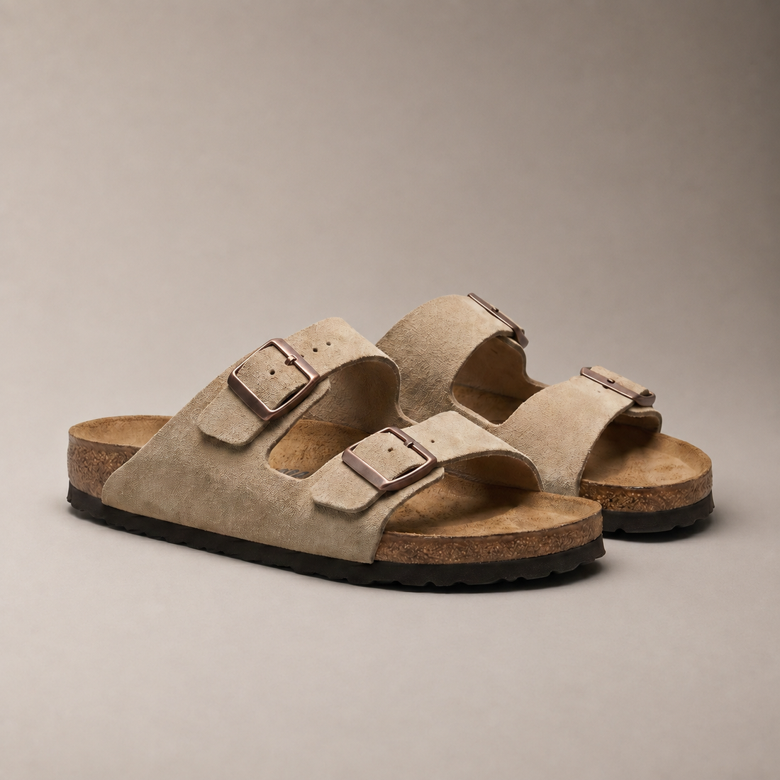 Men's Double-Buckle Sandals Lifestyle