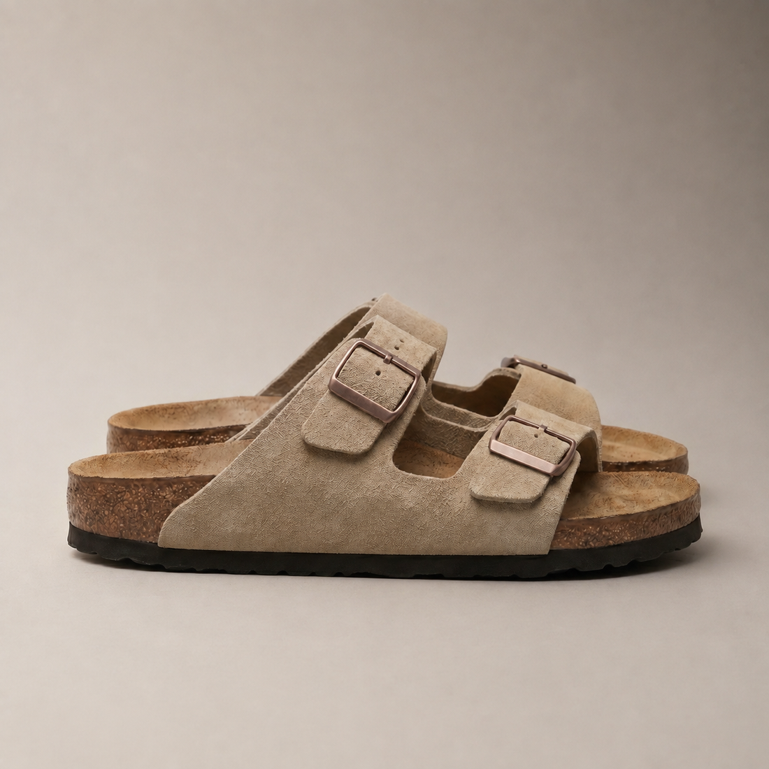 Men's Double-Buckle Sandals Lifestyle