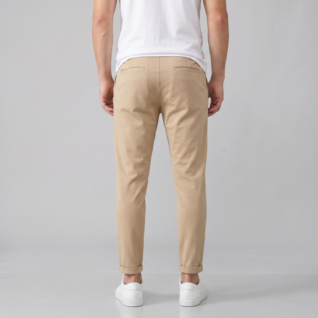 Men's Drawstring Tailored Trousers