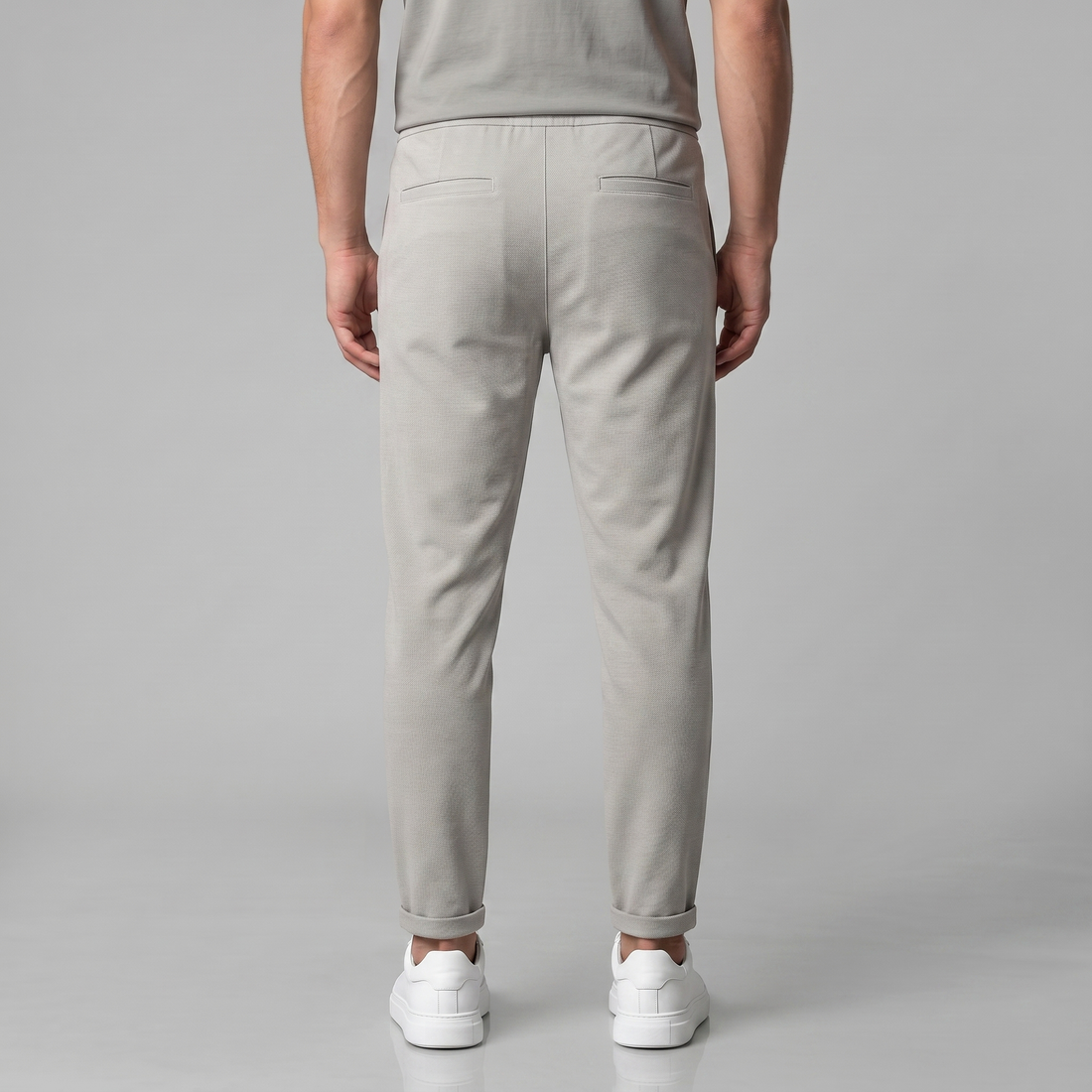 Men's Drawstring Tailored Trousers