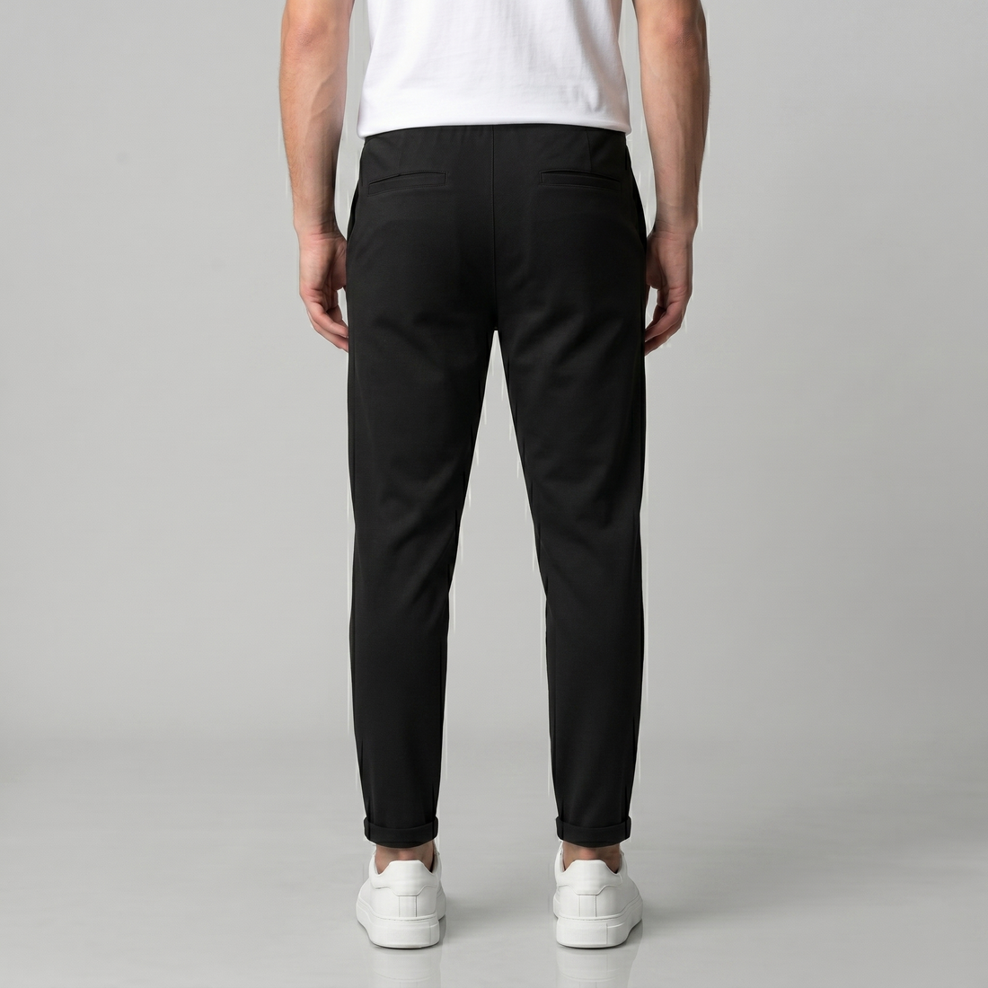 Men's Drawstring Tailored Trousers