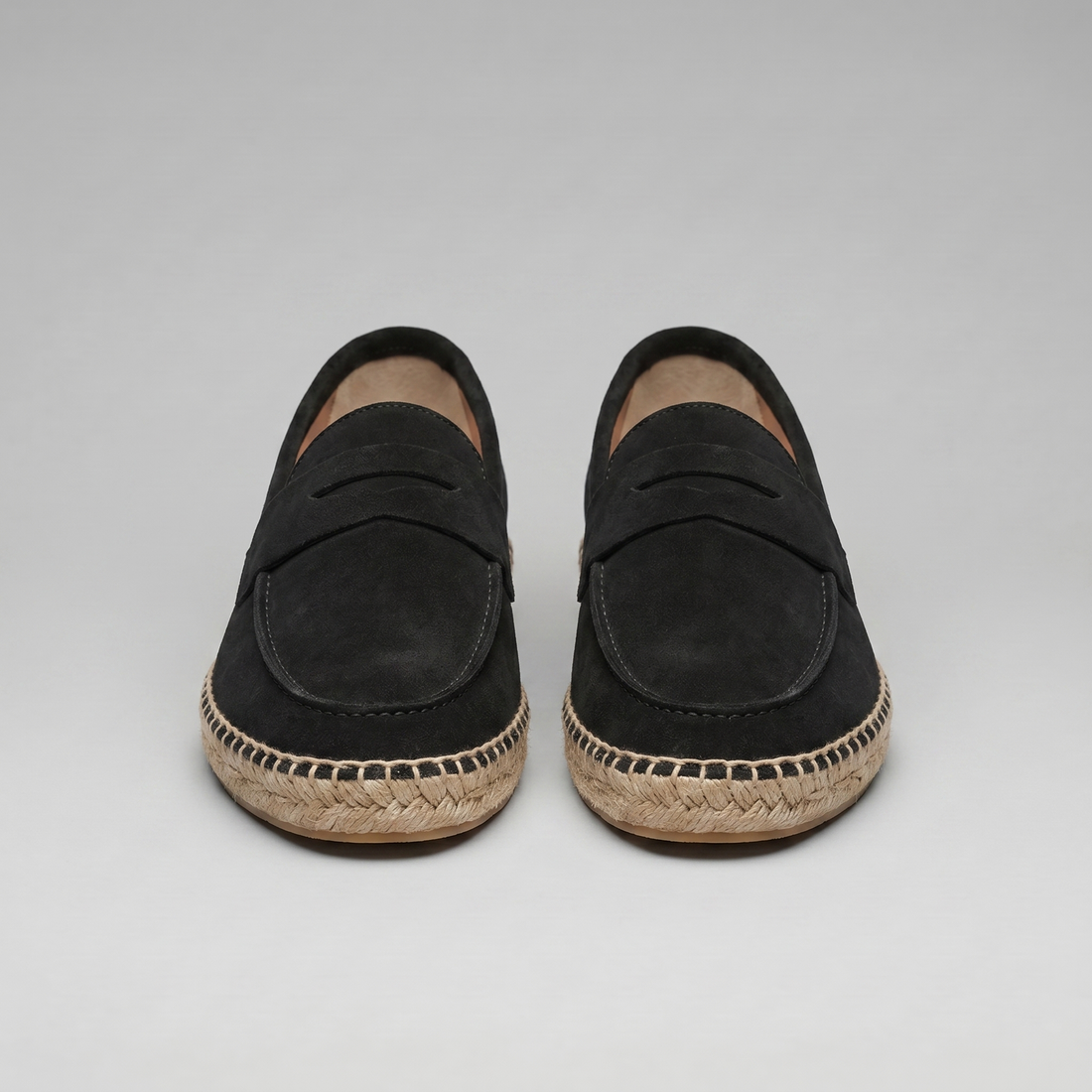 Men's Espadrille Penny Loafers
