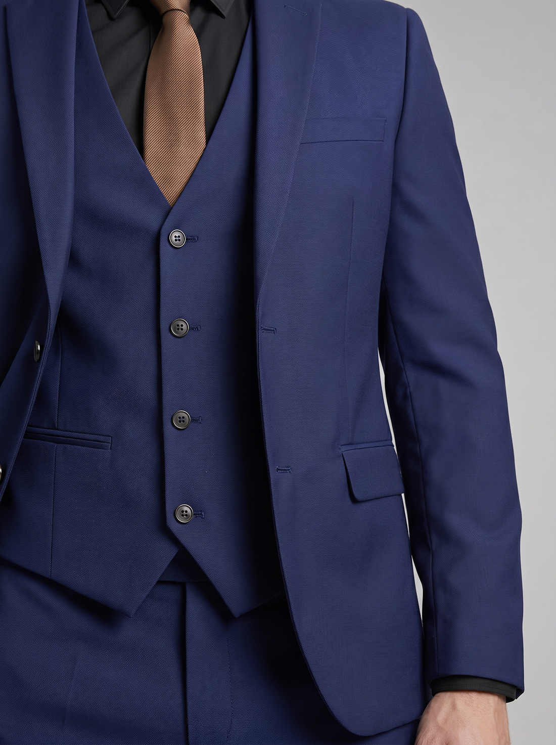 Men's Formal Three Piece Wedding Guest Suit