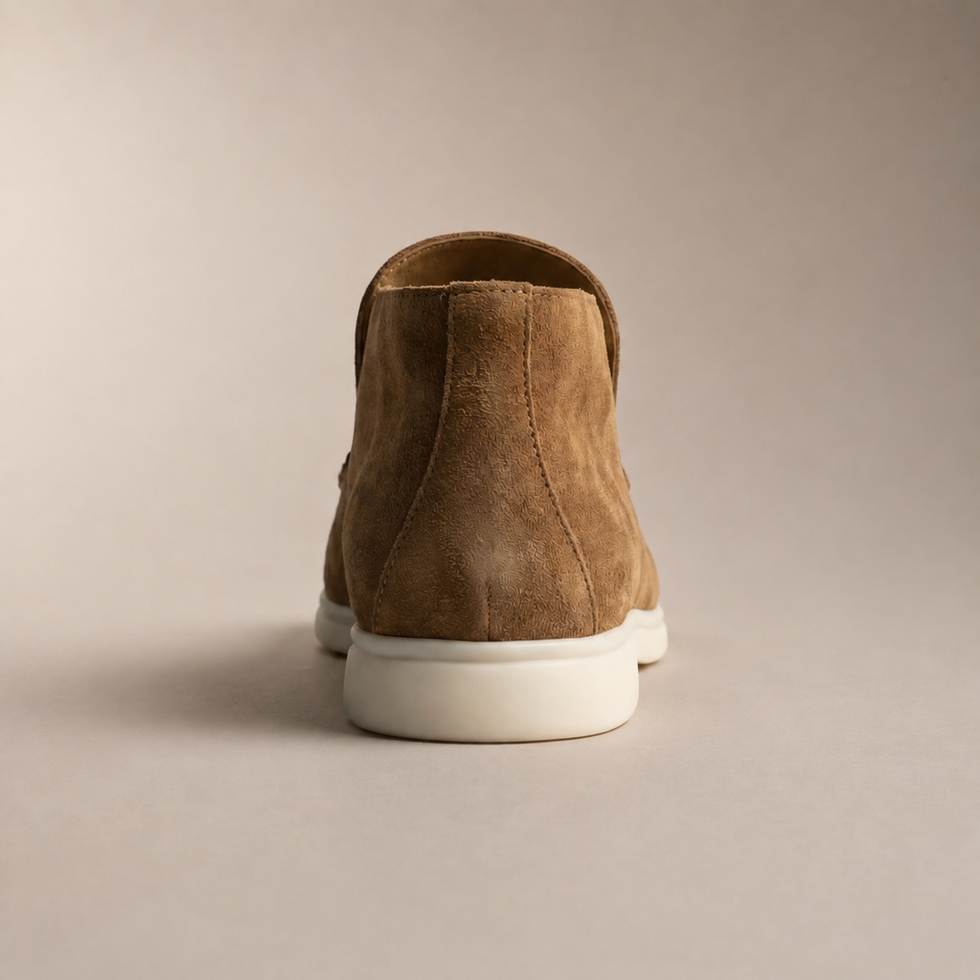 Men's High Suede Loafers