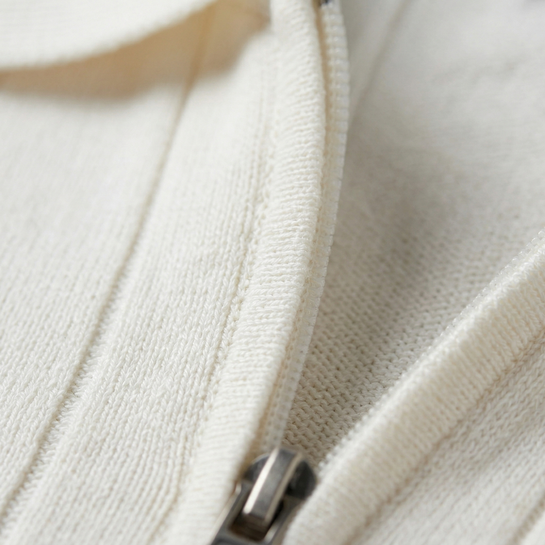 Men's Knit Polo Shirt with Retro Accents