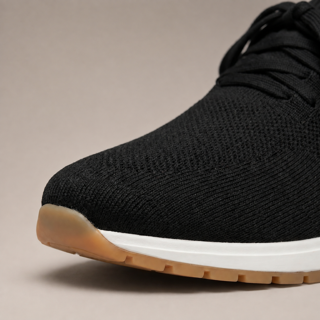 Men's Knit Sock Lace-Up Trainers