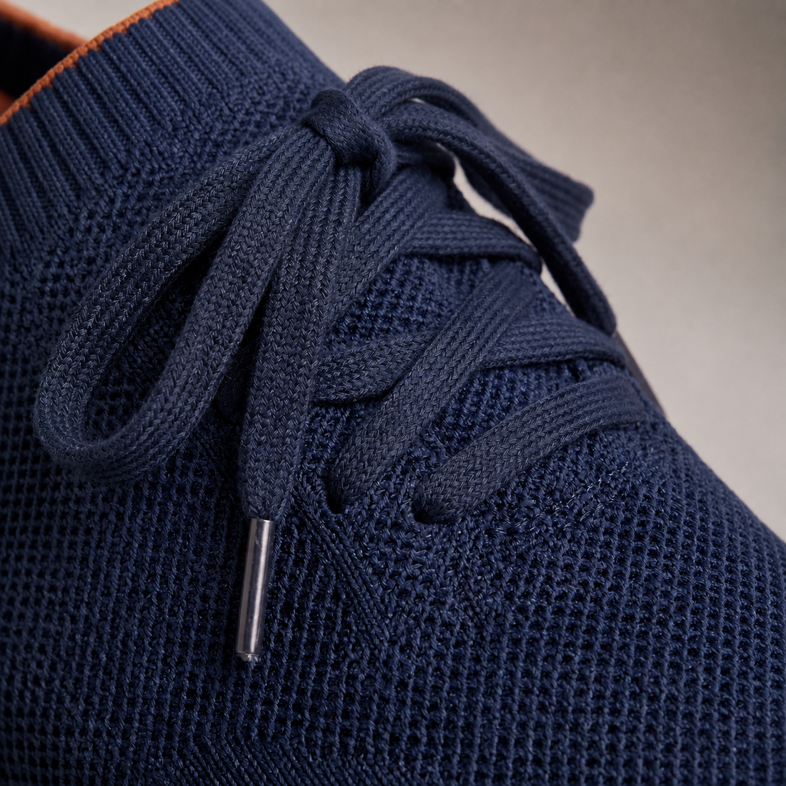 Men's Knit Sock Lace-Up Trainers