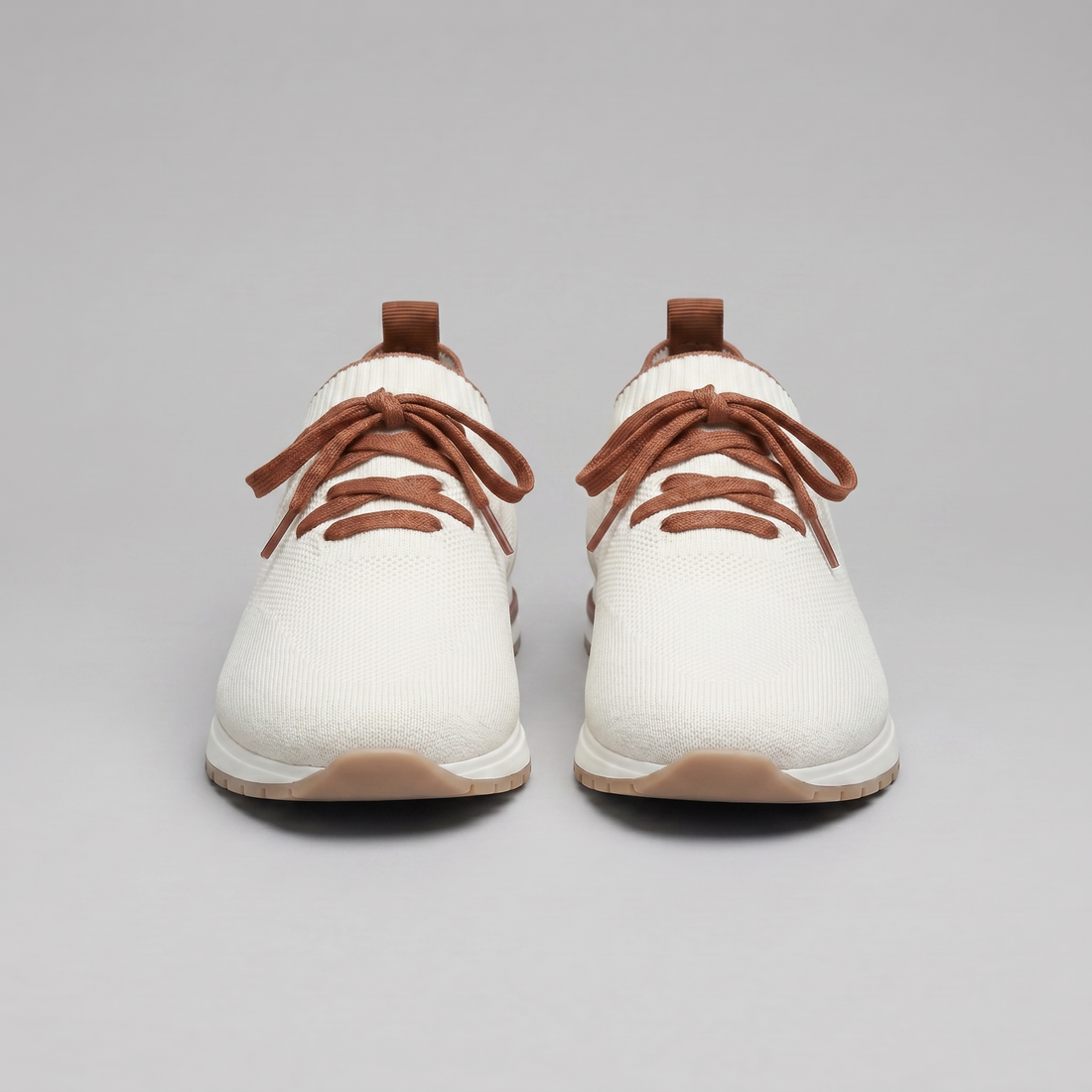 Men's Knit Sock Lace-Up Trainers