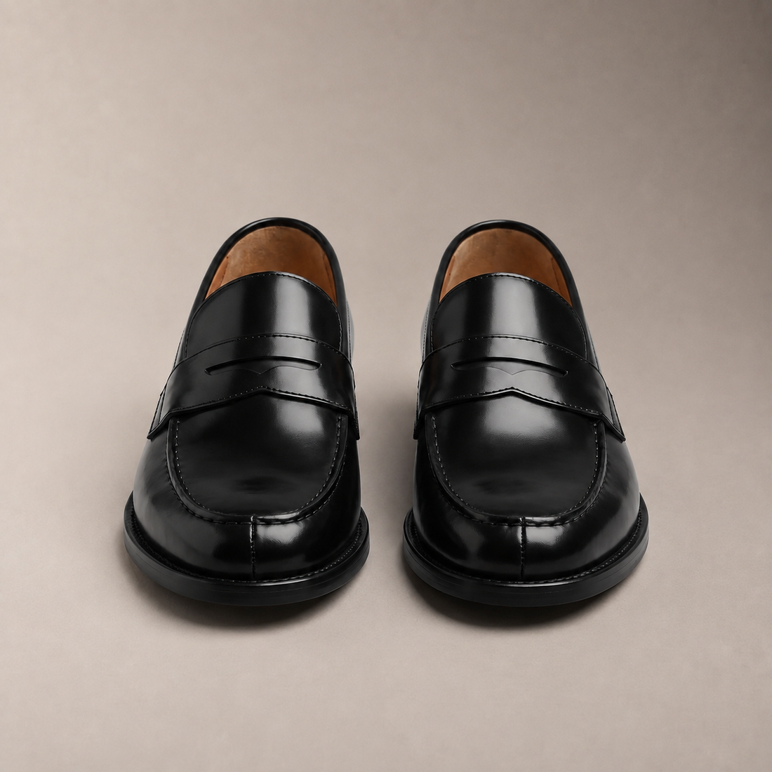 Men's Leather Penny Loafers