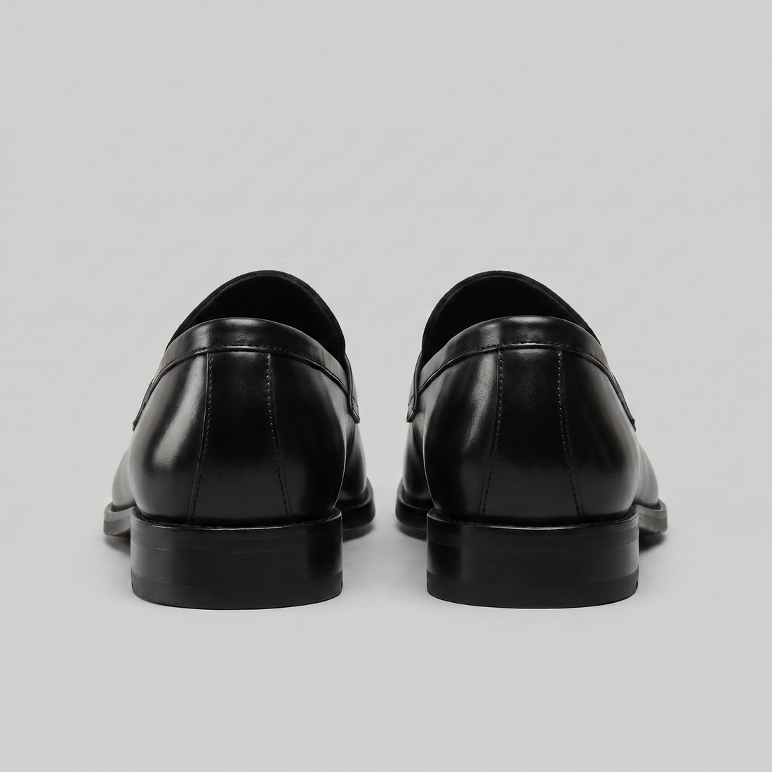 Men's Leather Suede Panel Loafers