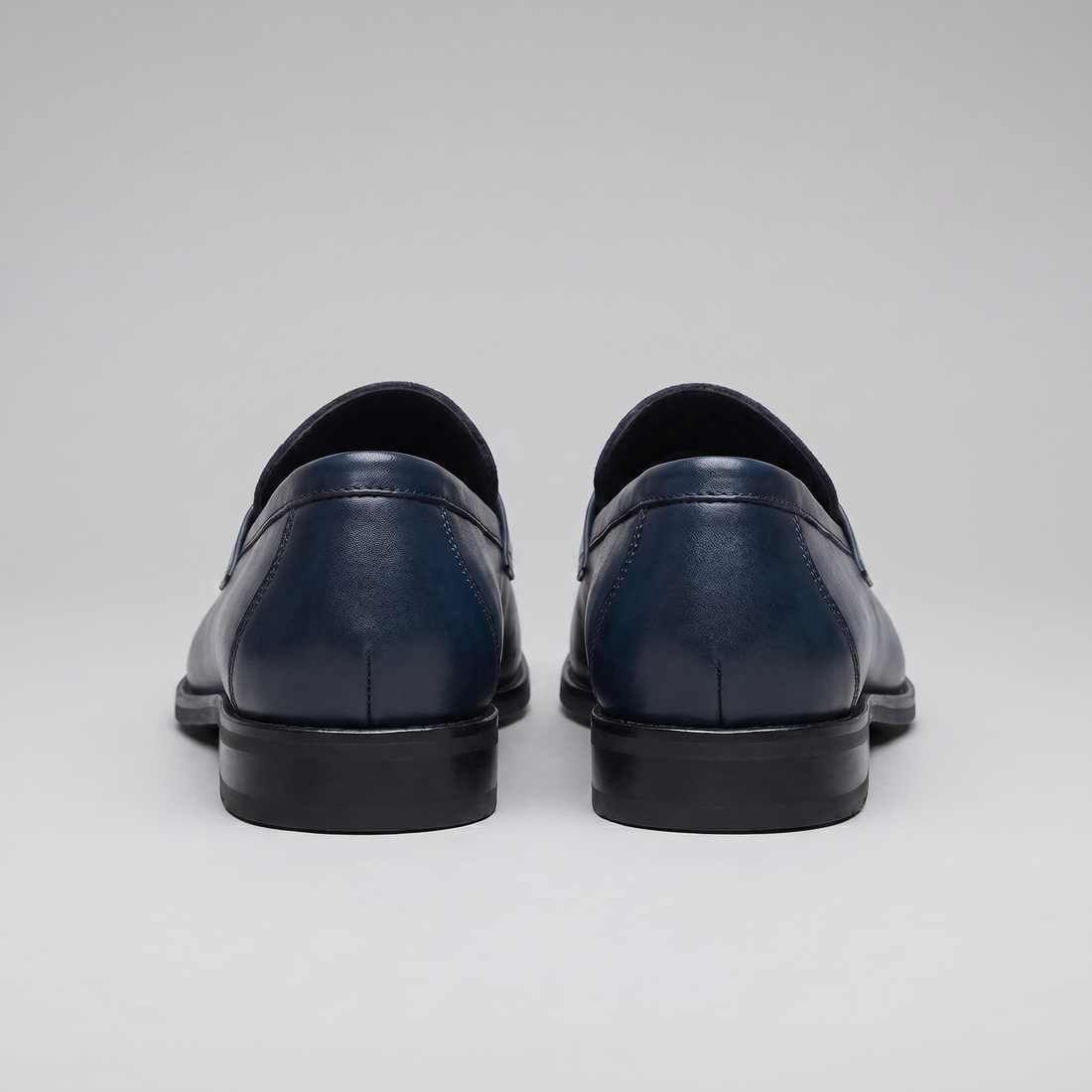 Men's Leather Suede Panel Loafers