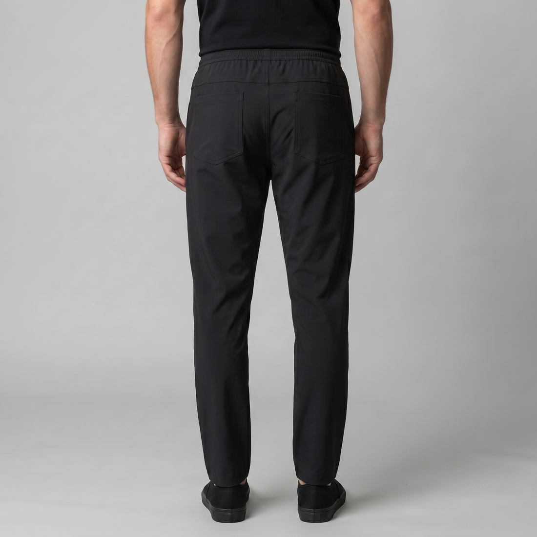 Men's Lightweight Nylon Drawstring Trousers