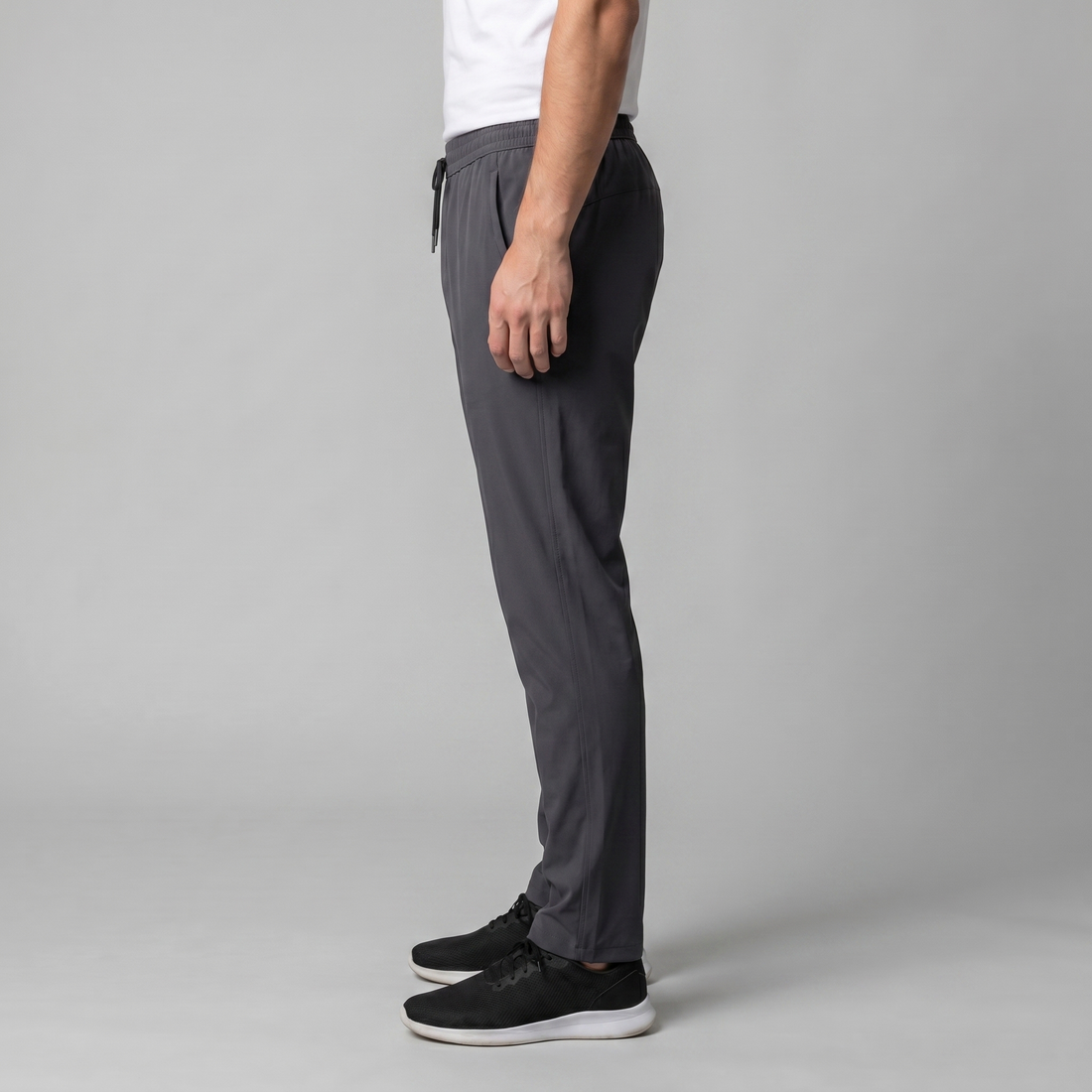 Men's Lightweight Nylon Drawstring Trousers