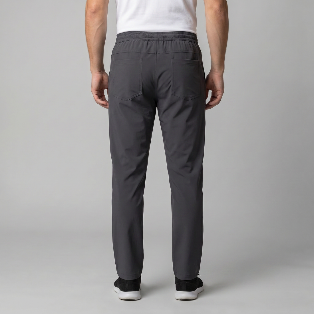 Men's Lightweight Nylon Drawstring Trousers
