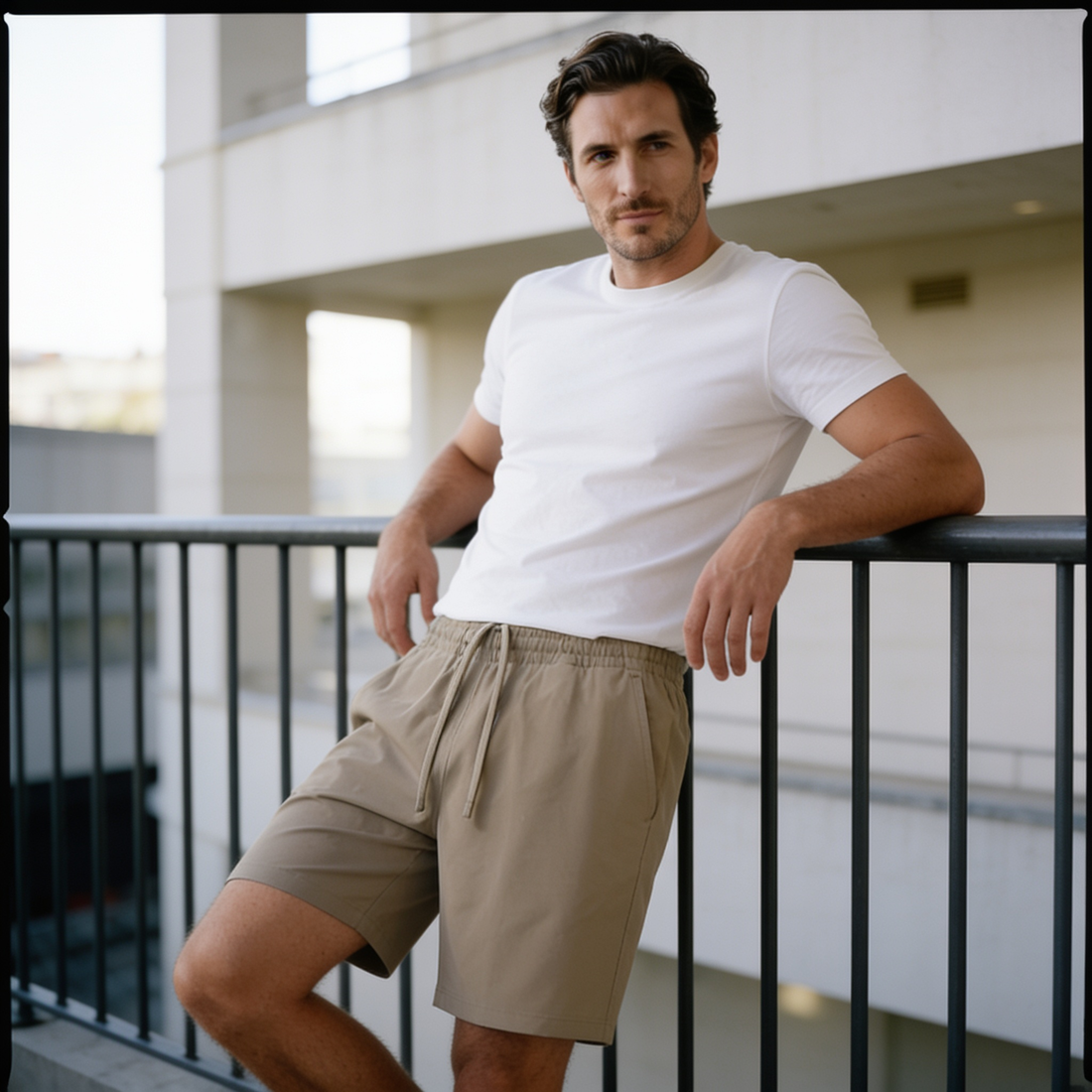 Men's Lightweight Drawstring Shorts