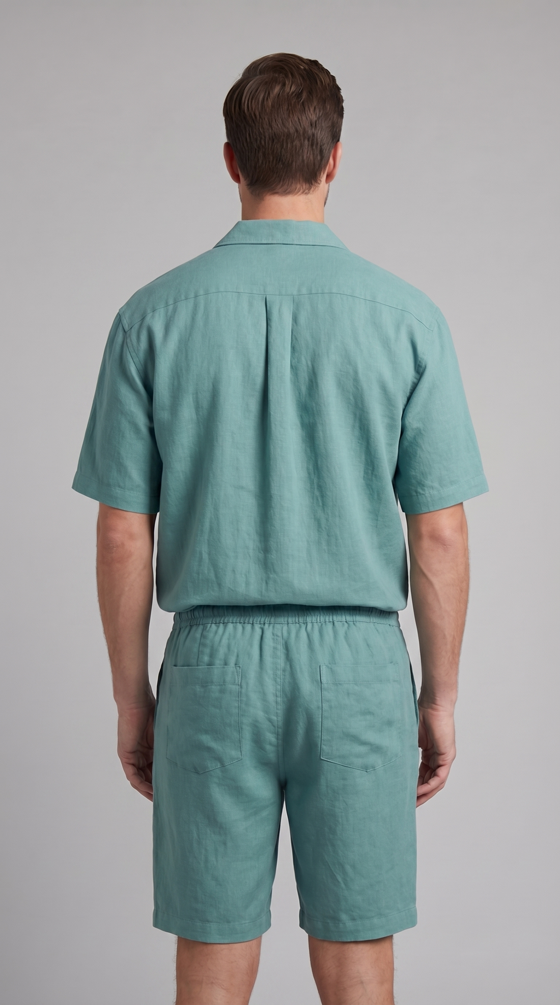 Men's Linen Blend Outfit Set