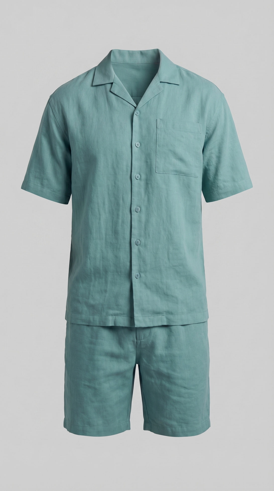 Men's Linen Blend Outfit Set