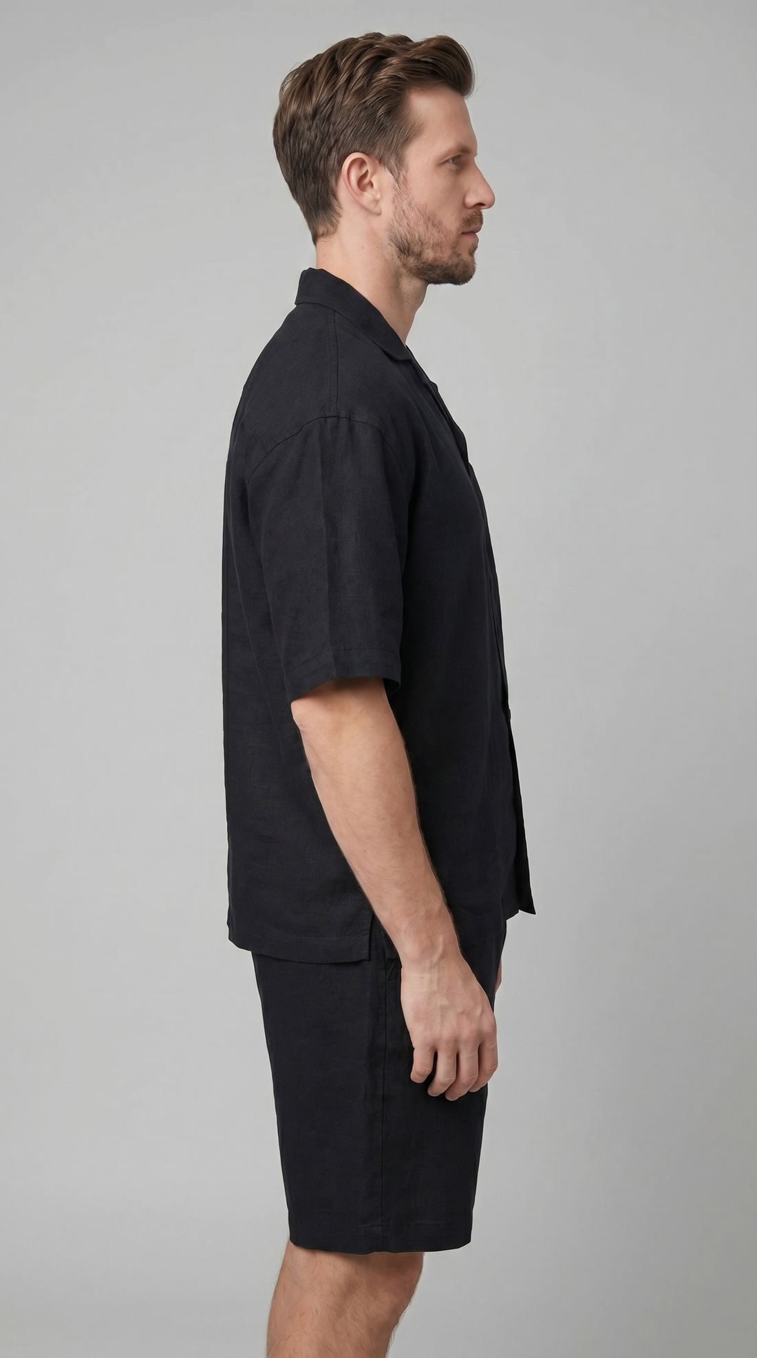 Men's Linen Blend Outfit Set