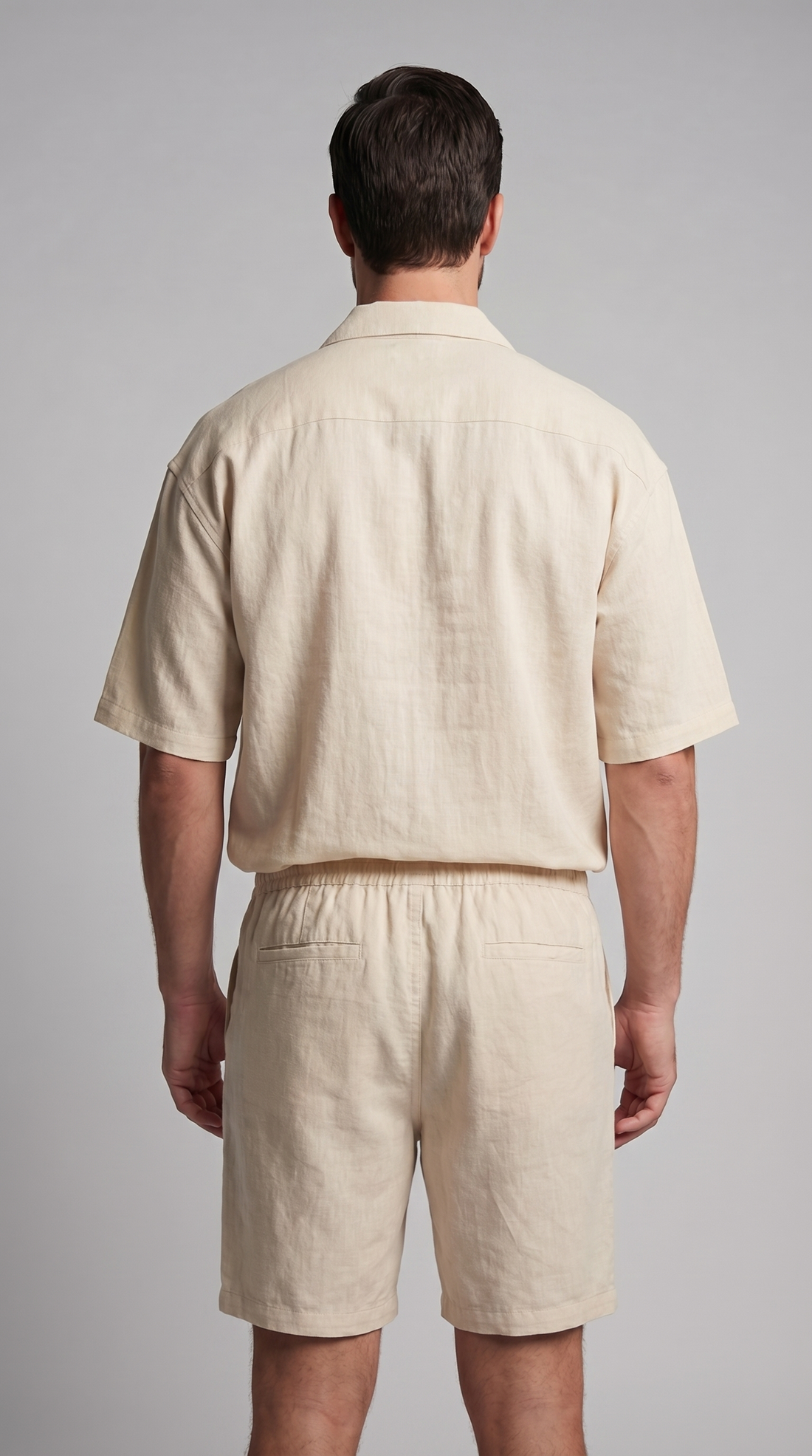 Men's Linen Blend Outfit Set