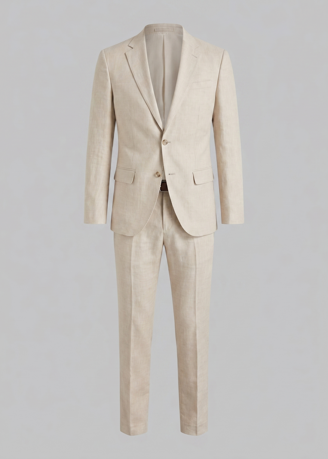 Men's Linen Blend Wedding Suit