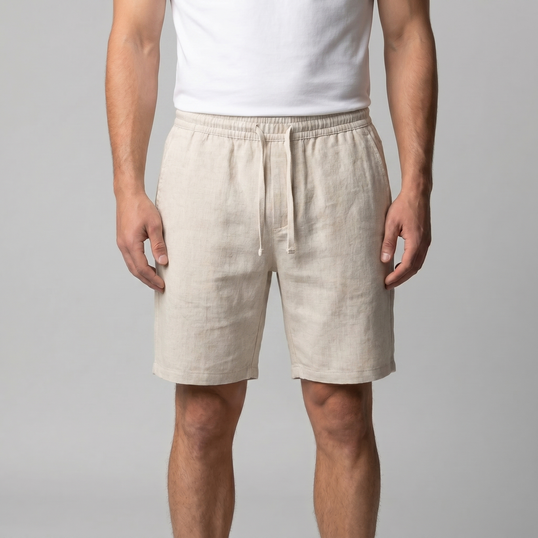 Men's Linen Casual Short