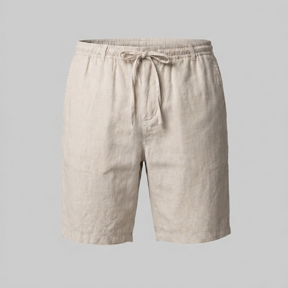 Men's Linen Drawstring Shorts