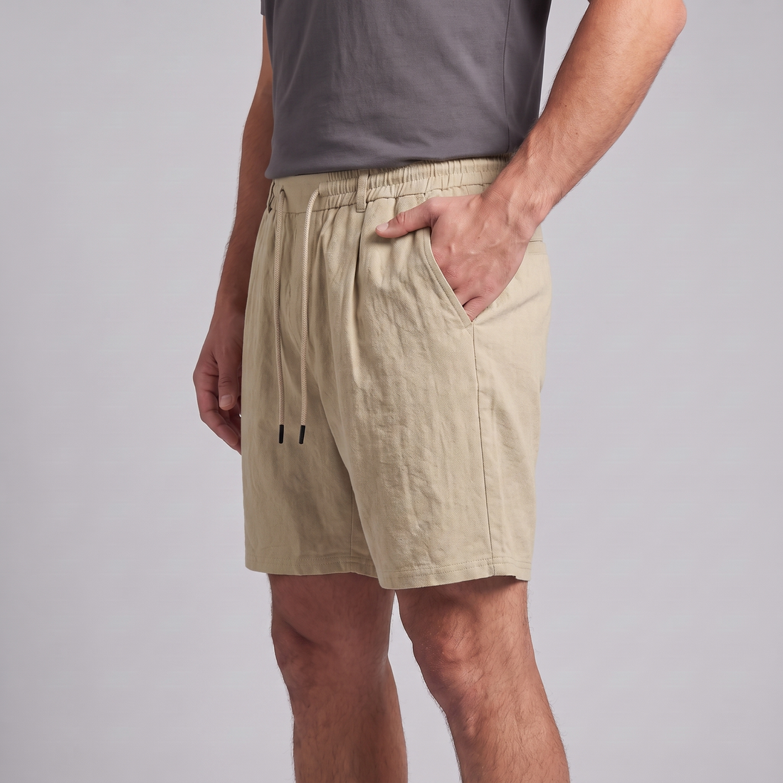 Men's Linen Summer Shorts