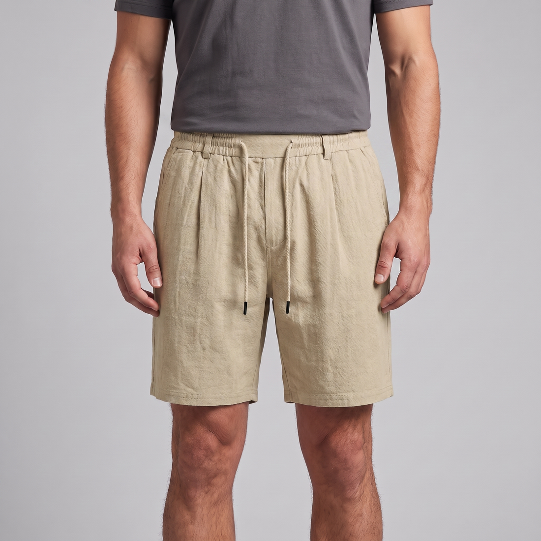 Men's Linen Summer Shorts