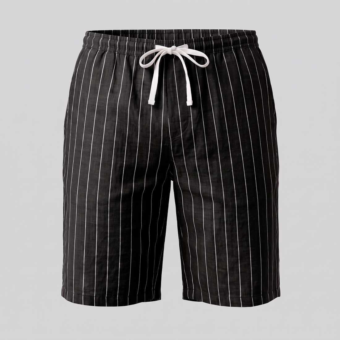 Men's Linen Pinstripe Summer Shorts