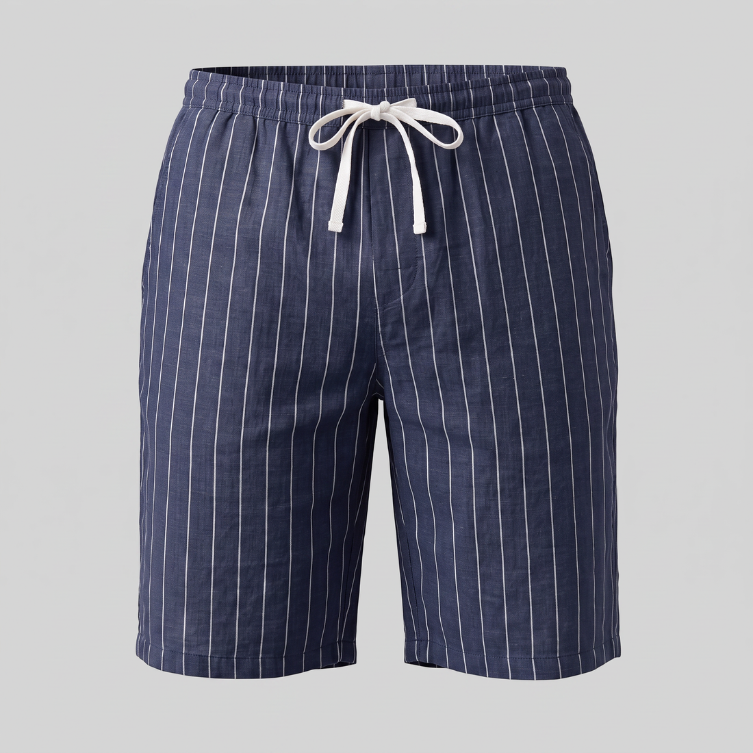 Men's Linen Pinstripe Summer Shorts