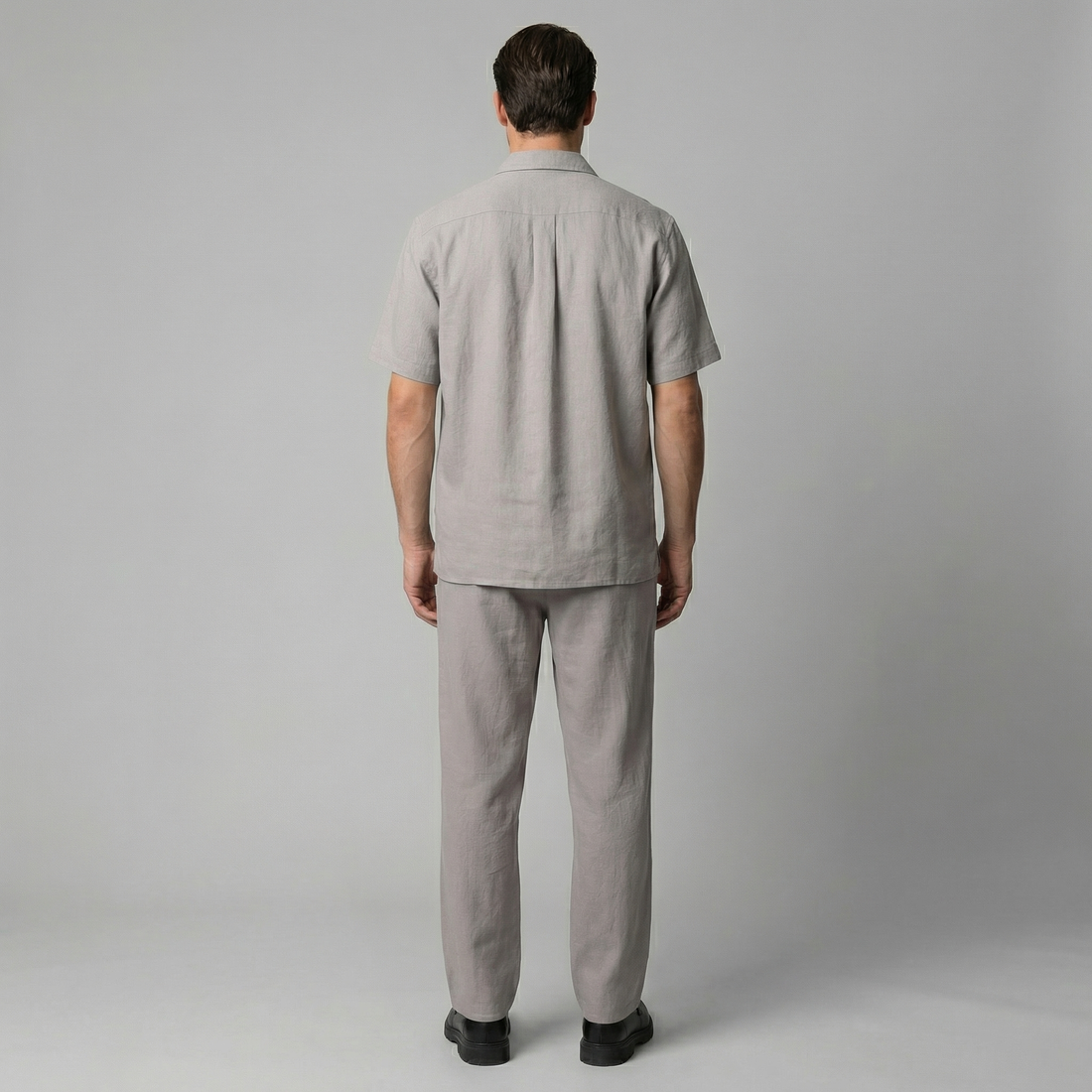Men's Linen Slim Fit Trousers
