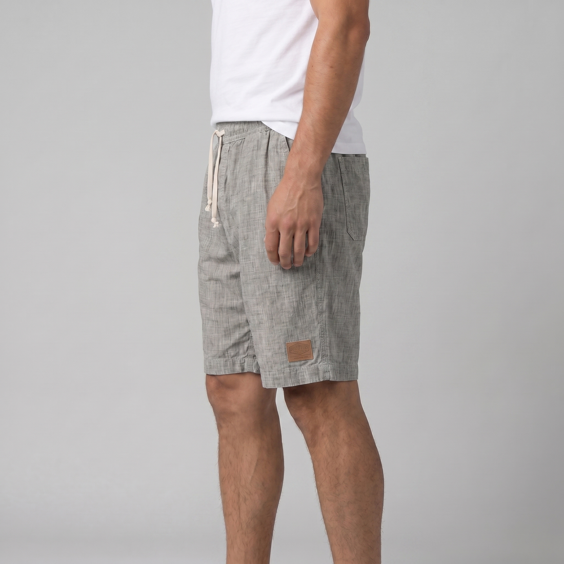 Men's Linen Summer Beach Shorts