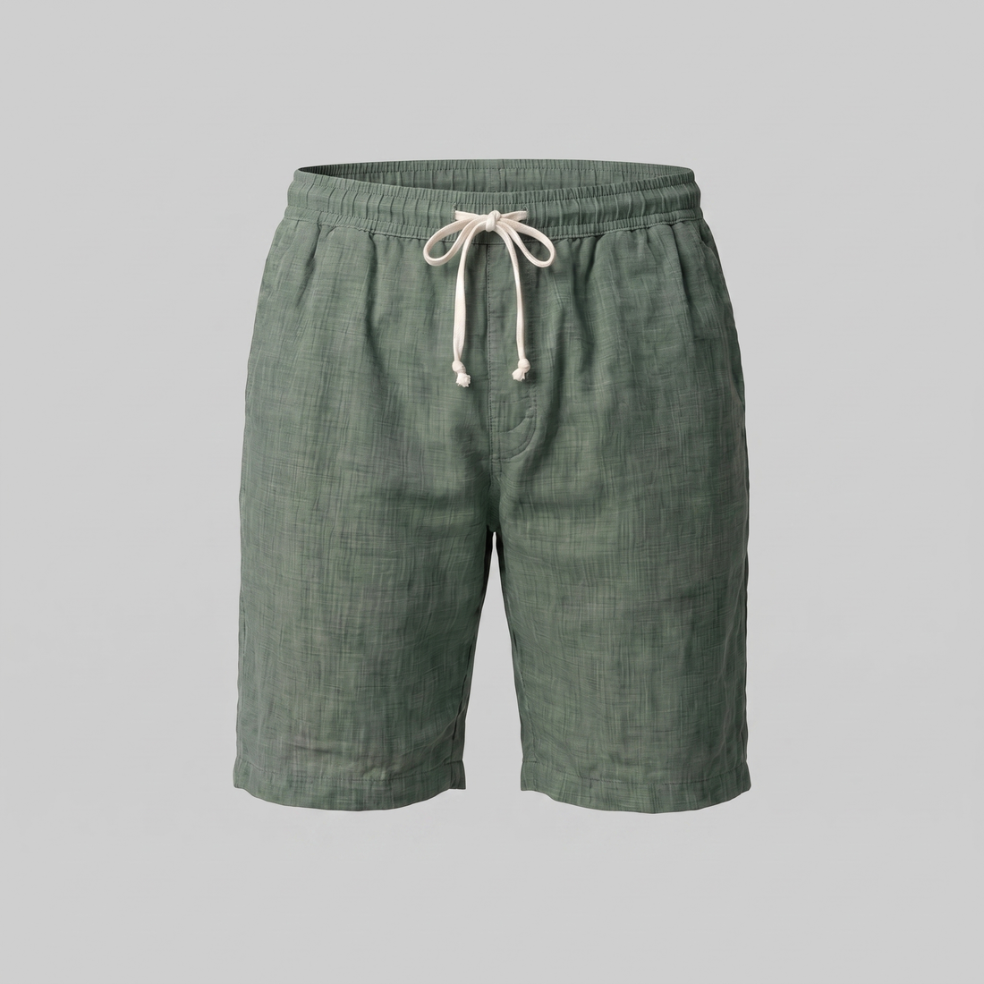 Men's Linen Summer Beach Shorts