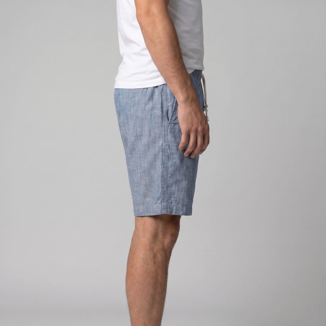Men's Linen Summer Beach Shorts