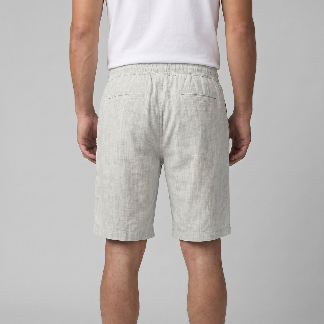 Men's Linen Summer Beach Shorts