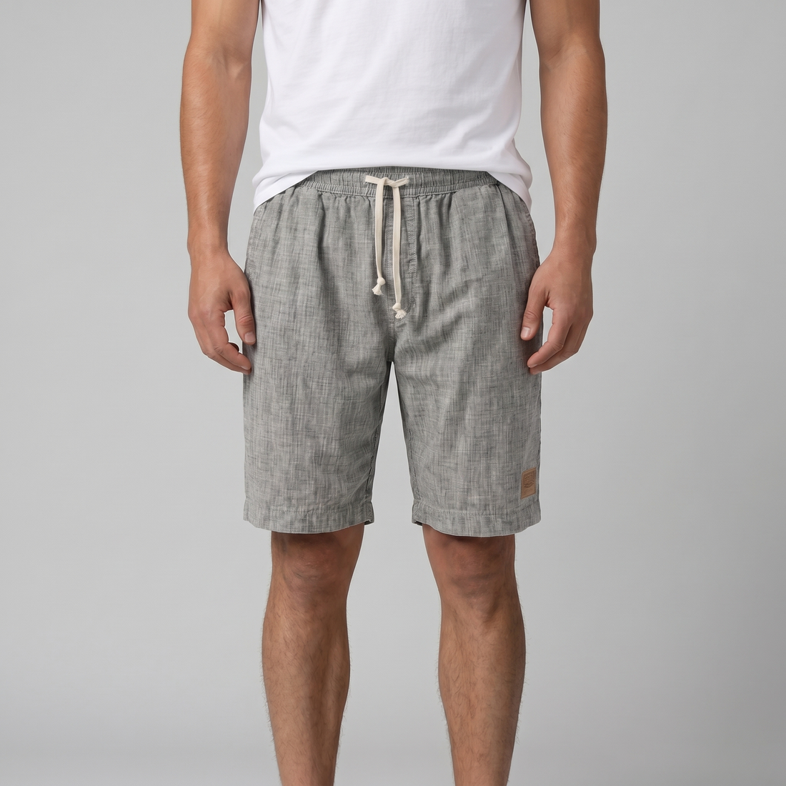 Men's Linen Summer Beach Shorts