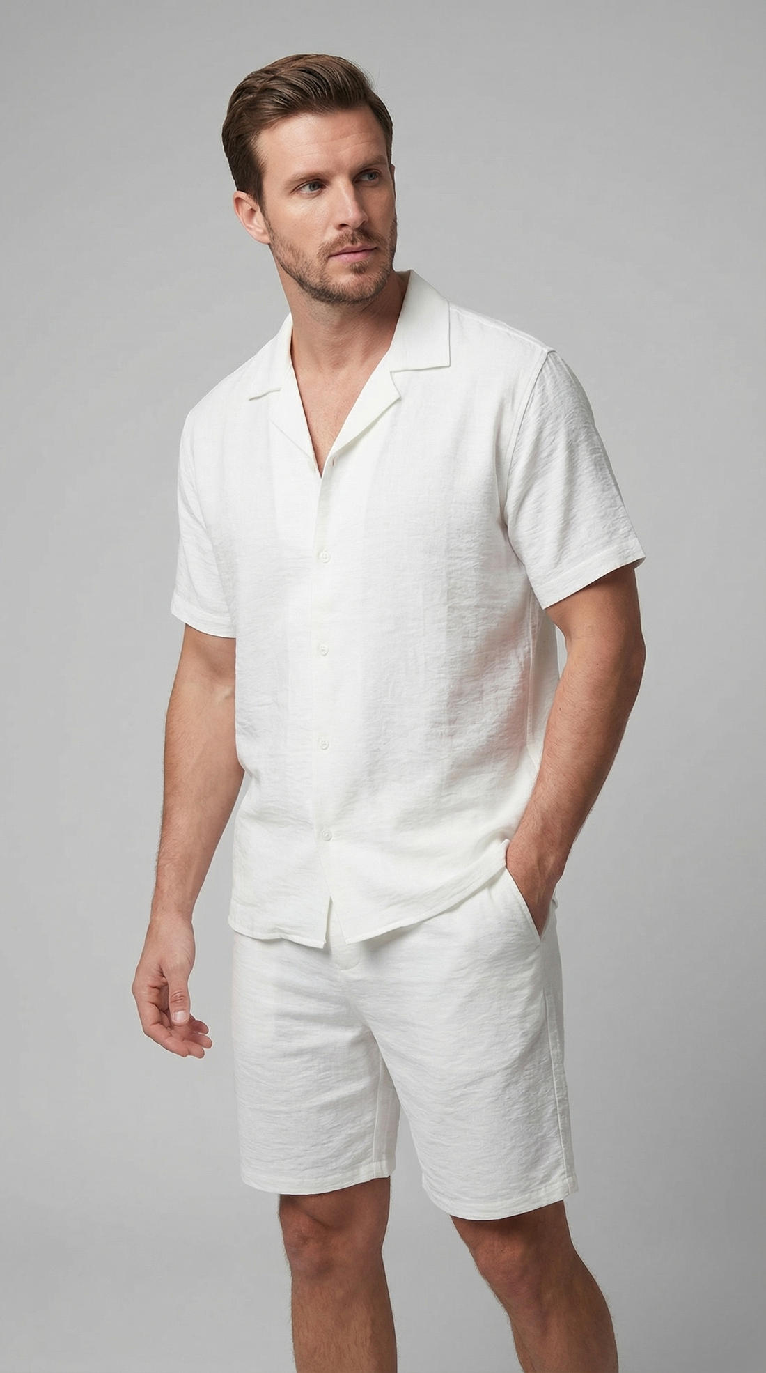 Men's Linen Summer Set