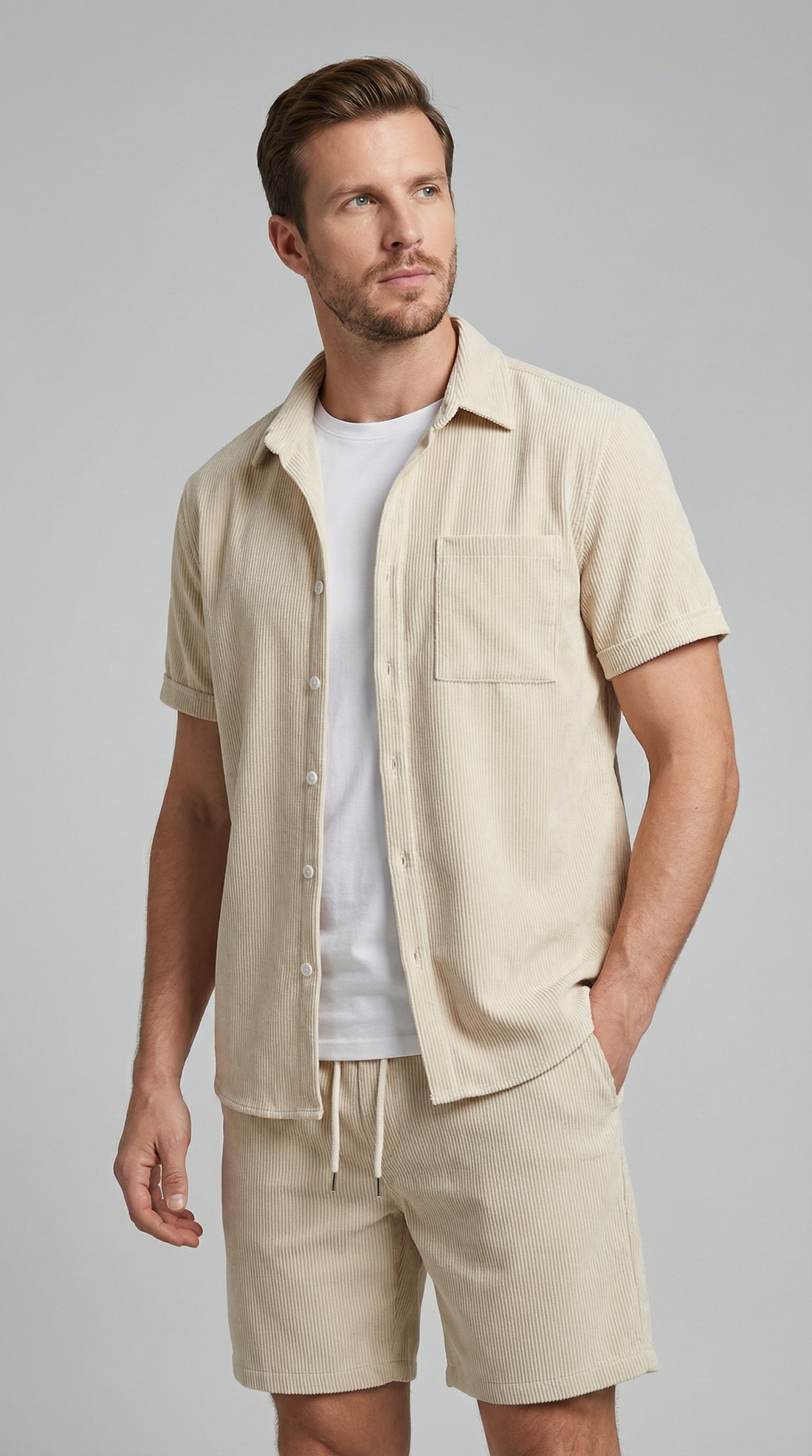 Men's Linen Summer Set