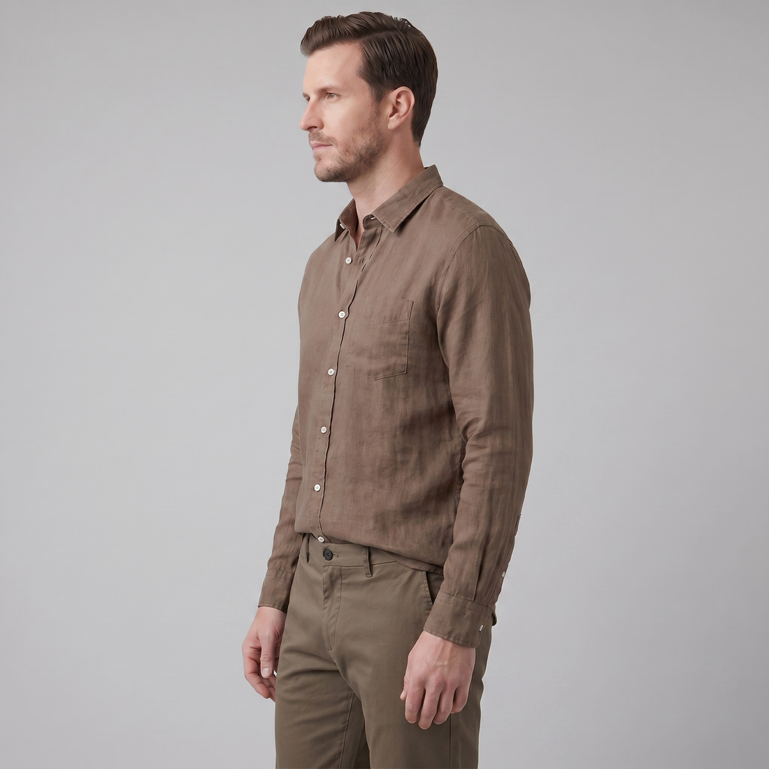 Men's Linen Summer Shirt