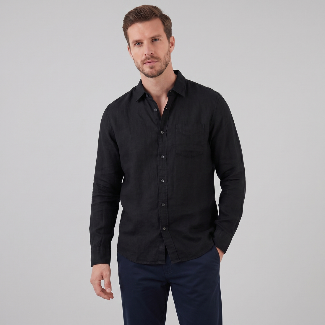 Men's Linen Summer Shirt